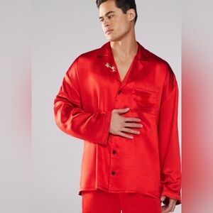 NWT Savage X Fenty Rebel Cherub Satin Sleep Top